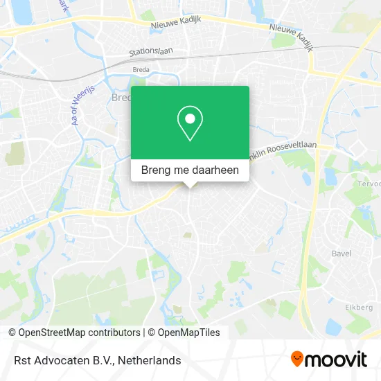 Rst Advocaten B.V. kaart