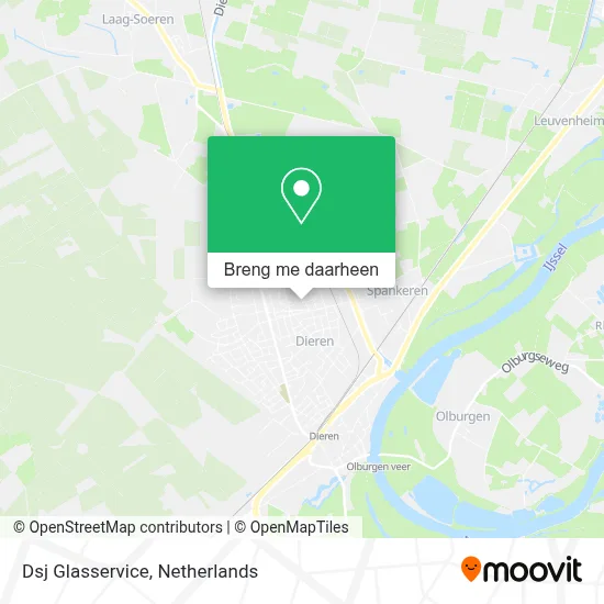 Dsj Glasservice kaart