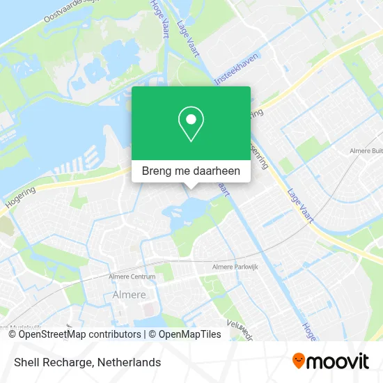 Shell Recharge kaart
