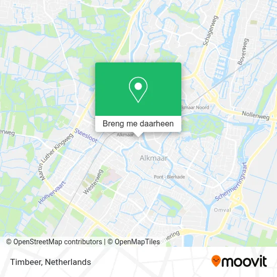 Timbeer kaart