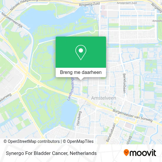 Synergo For Bladder Cancer kaart