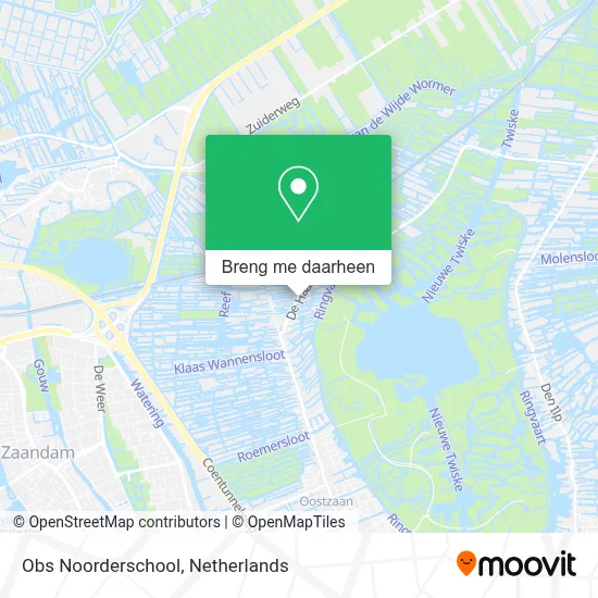 Obs Noorderschool kaart
