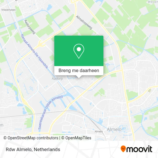 Rdw Almelo kaart