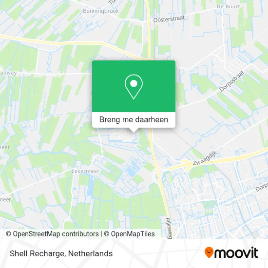 Shell Recharge kaart