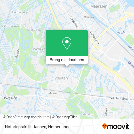 Notarispraktijk Jansen kaart