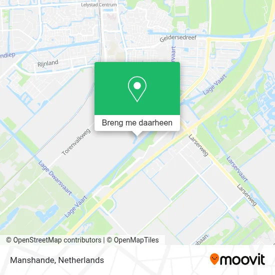 Manshande kaart