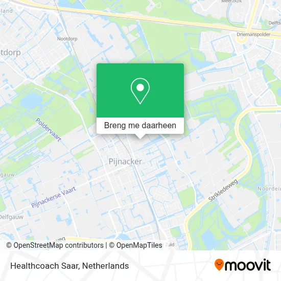 Healthcoach Saar kaart