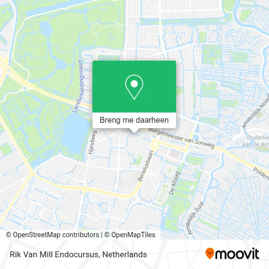 Rik Van Mill Endocursus kaart