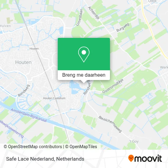 Safe Lace Nederland kaart