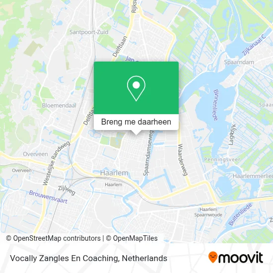 Vocally Zangles En Coaching kaart