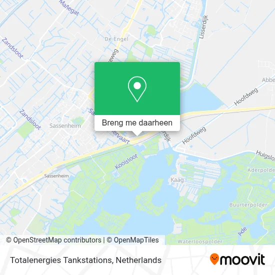 Totalenergies Tankstations kaart