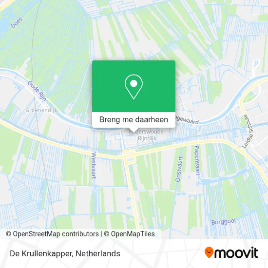 De Krullenkapper kaart