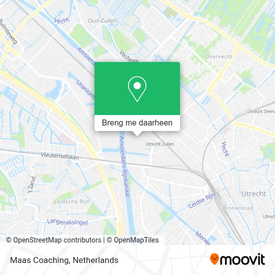 Maas Coaching kaart