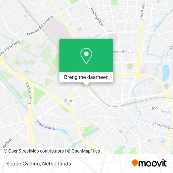 Scope Cycling kaart
