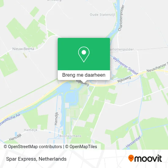 Spar Express kaart