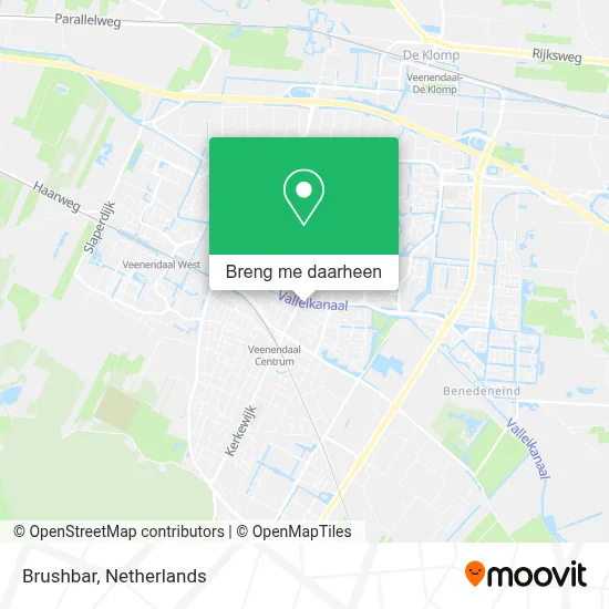 Brushbar kaart