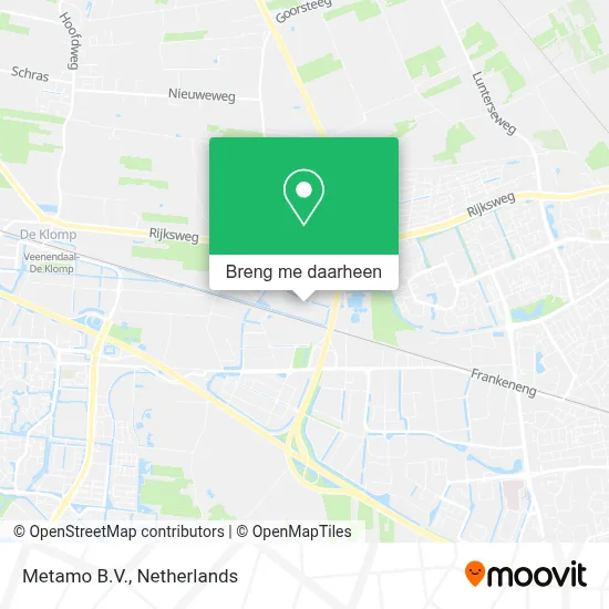 Metamo B.V. kaart