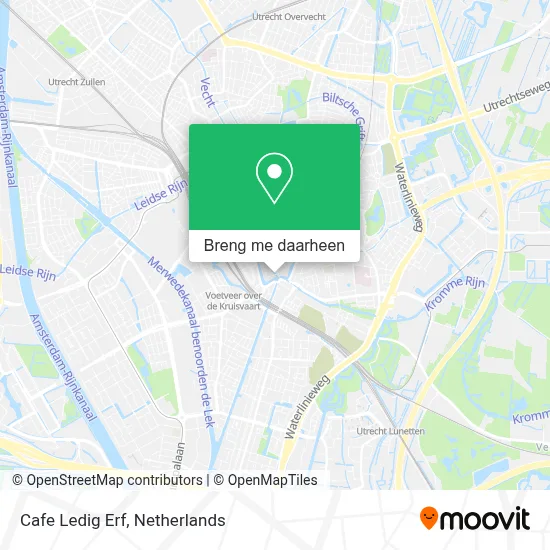 Cafe Ledig Erf kaart