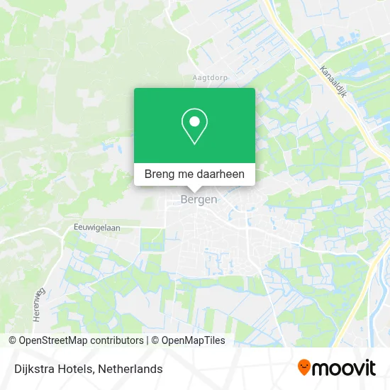 Dijkstra Hotels kaart