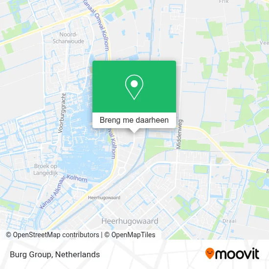 Burg Group kaart