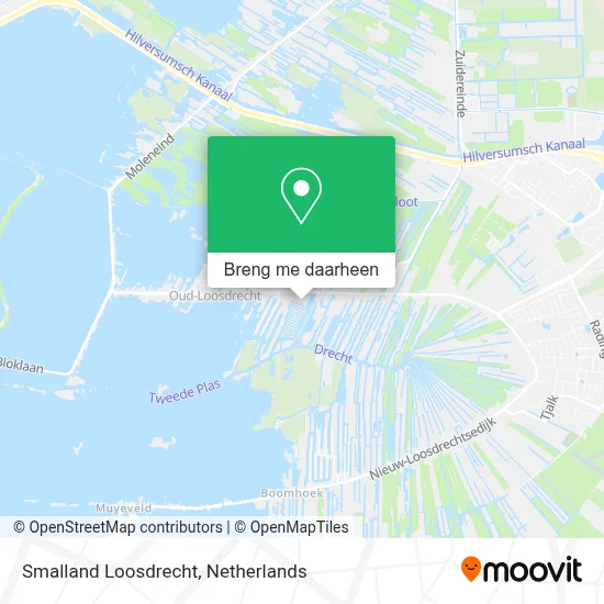 Smalland Loosdrecht kaart