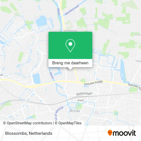 Blossombs kaart