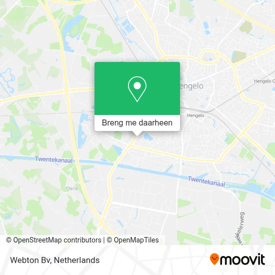 Webton Bv kaart