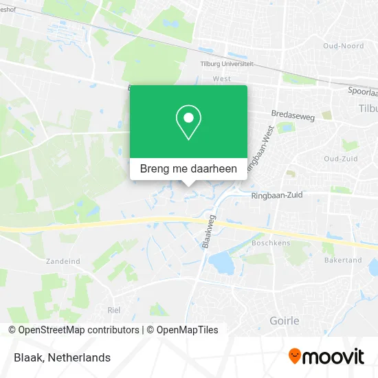 Blaak kaart