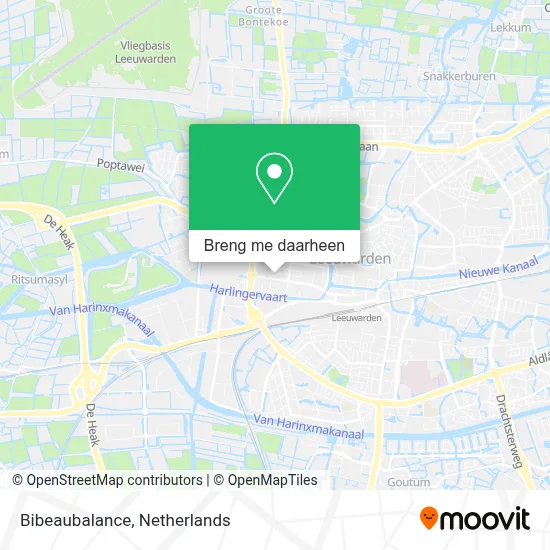 Bibeaubalance kaart