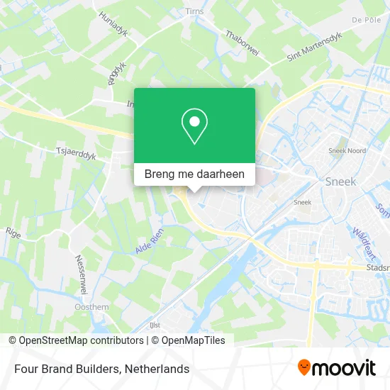 Four Brand Builders kaart