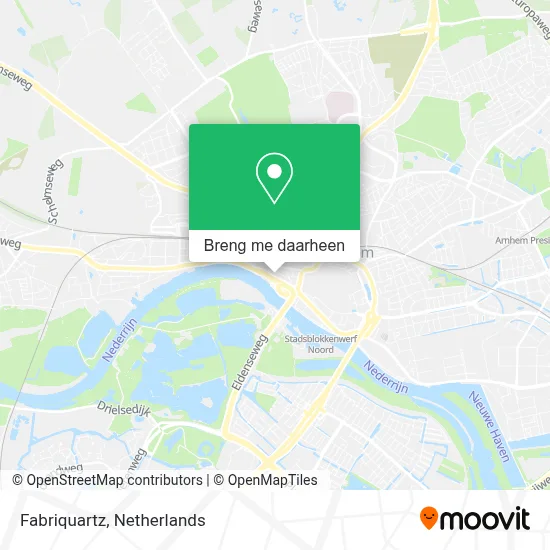 Fabriquartz kaart