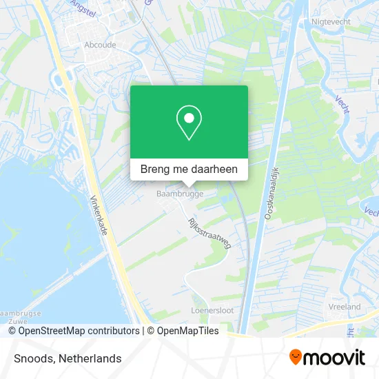 Snoods kaart