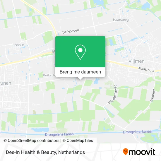 Des-In Health & Beauty kaart