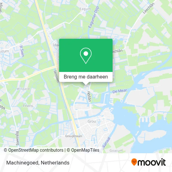Machinegoed kaart