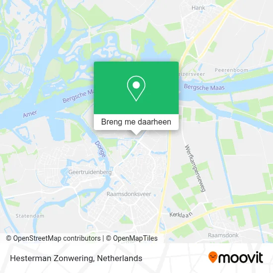 Hesterman Zonwering kaart