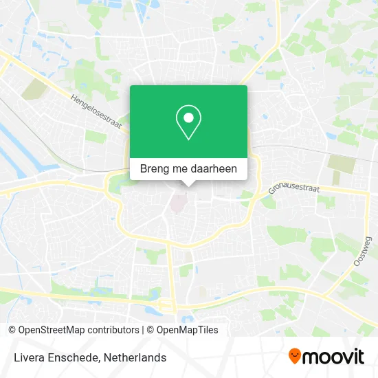 Livera Enschede kaart