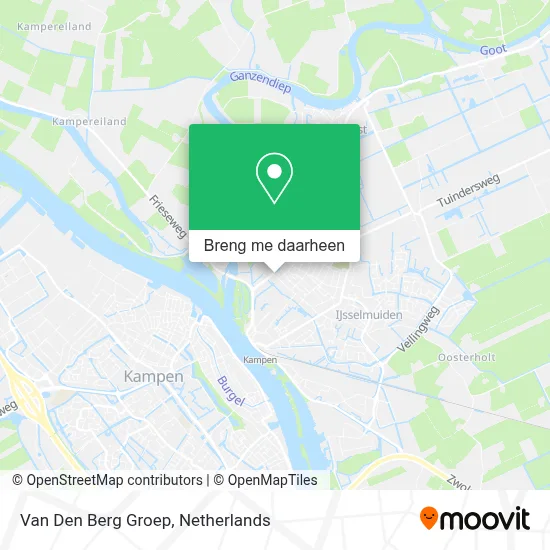 Van Den Berg Groep kaart