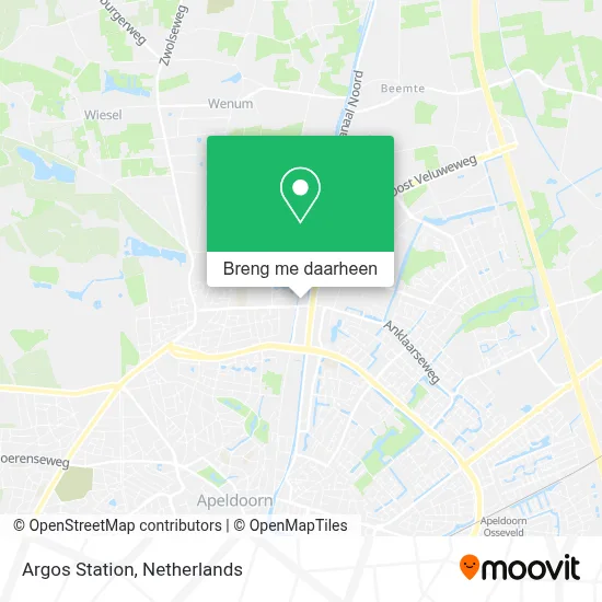 Argos Station kaart