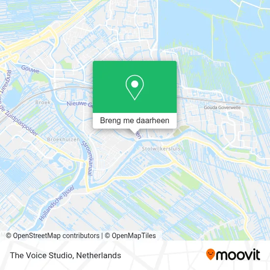 The Voice Studio kaart