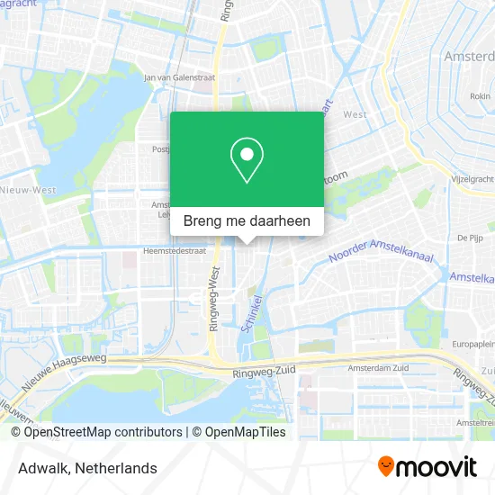 Adwalk kaart