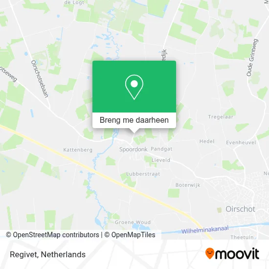 Regivet kaart