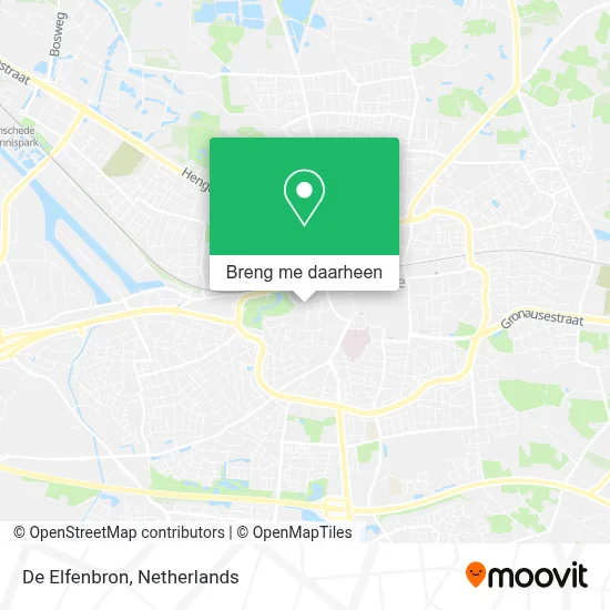De Elfenbron kaart