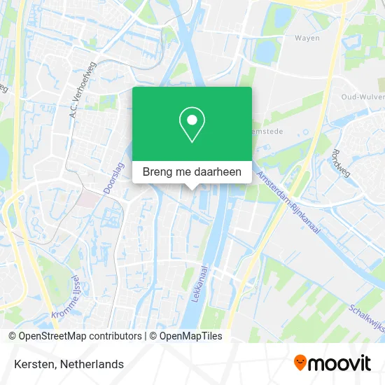 Kersten kaart