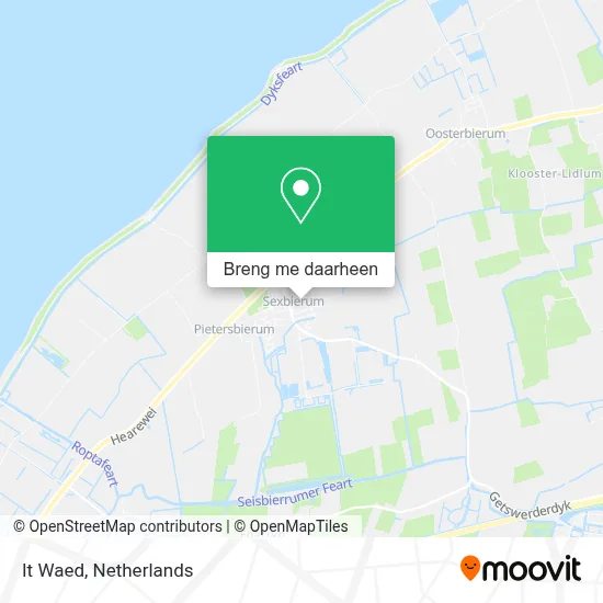 It Waed kaart