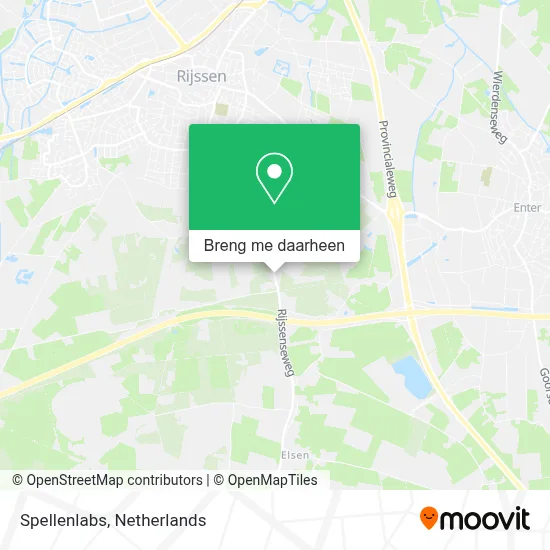 Spellenlabs kaart