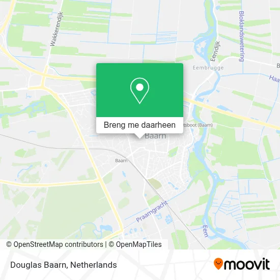 Douglas Baarn kaart