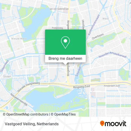 Vastgoed Veiling kaart