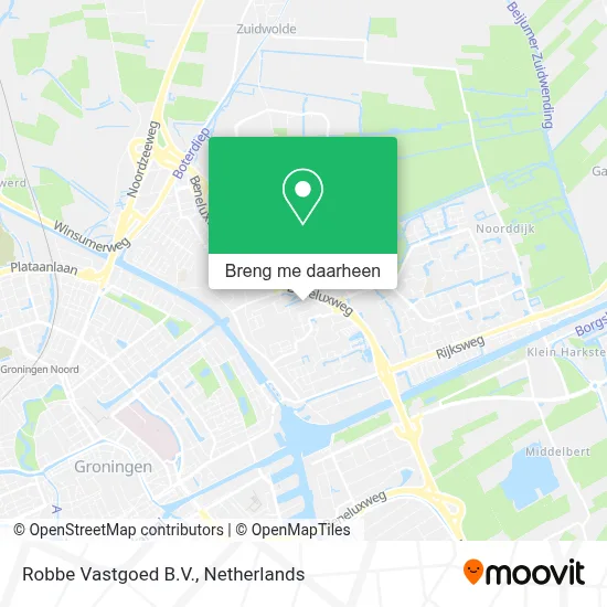 Robbe Vastgoed B.V. kaart