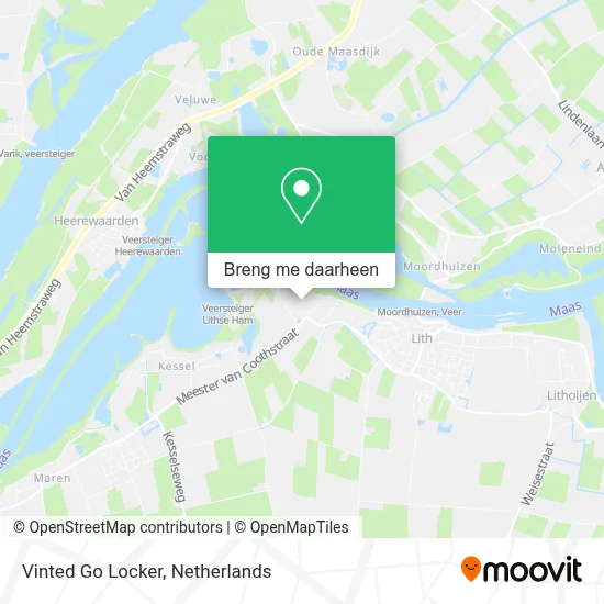Vinted Go Locker kaart
