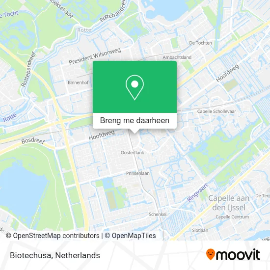 Biotechusa kaart
